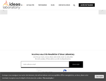 Tablet Screenshot of ideas-laboratory.com